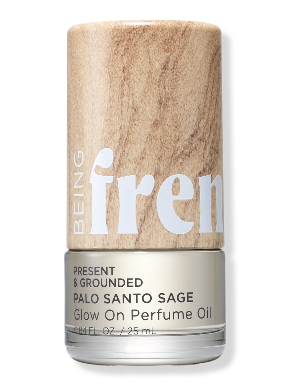 Being Frenshe Present & Grounded Palo Santo Sage Glow On Perfume Oil - NEW